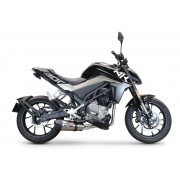 SCARICO GPR COMPATIBILE CON CF MOTO 300 NK 2022-2024, NEW GRAND PRIX EVO TITANIUM