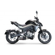 SCARICO GPR COMPATIBILE CON CF MOTO 300 NK 2022-2024, M3 POPPY 