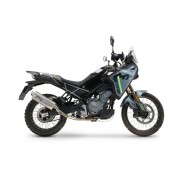 SCARICO GPR COMPATIBILE CON CF MOTO 450 MT 2024-2025, DUNE TRIOVALE TITANIO