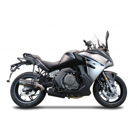 SCARICO GPR COMPATIBILE CON CF MOTO 650 GT 2022-2024, M3 POPPY 