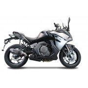 SCARICO GPR COMPATIBILE CON CF MOTO 650 GT 2022-2024, NEW GRAND PRIX EVO POPPY