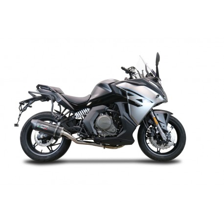 SCARICO GPR COMPATIBILE CON CF MOTO 650 GT 2022-2024, FURORE POPPY
