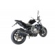 SCARICO GPR COMPATIBILE CON CF MOTO 650 NK 2021-2024, FURORE EVO4 NERO
