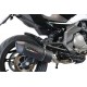 SCARICO GPR COMPATIBILE CON CF MOTO 650 NK 2021-2024, FURORE EVO4 NERO