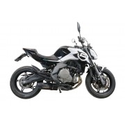 SCARICO GPR COMPATIBILE CON CF MOTO 650 NK 2021-2024, FURORE NERO