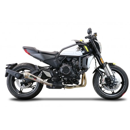 SCARICO GPR COMPATIBILE CON CF MOTO 700 CL-X ADV 2022-2024, POWERCONE EVO