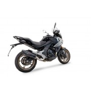 SCARICO GPR COMPATIBILE CON CF MOTO 700 MT 2023-2024, NEW GRAND PRIX EVO BLACK TITANIUM