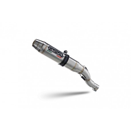 SCARICO GPR COMPATIBILE CON CF MOTO 700 MT 2023-2024, DEEPTONE INOX