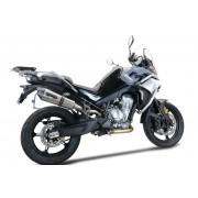 SCARICO GPR COMPATIBILE CON CF MOTO 800 MT TOURING 2022-2024, NEW GRAND PRIX EVO TITANIUM