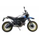 SCARICO GPR COMPATIBILE CON DUCATI SCRAMBLER 800 DESERT SLED -DS FASTHOUSE 2021-2024, FURORE EVO4 NERO