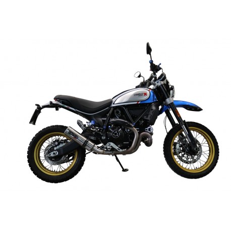 SCARICO GPR COMPATIBILE CON DUCATI SCRAMBLER 800 URBAN MOTARD 2021-2023, M3 TITANIUM NATURAL