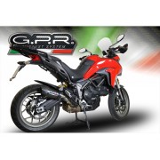 SCARICO GPR COMPATIBILE CON DUCATI MULTISTRADA 950 2021-2024, NEW GRAND PRIX EVO POPPY