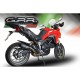 SCARICO GPR COMPATIBILE CON DUCATI MULTISTRADA 950 V2 S 2021-2024, NEW GRAND PRIX EVO POPPY