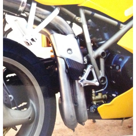 SCARICO GPR COMPATIBILE CON DUCATI 998 -R -FE 2001-2004, FURORE POPPY