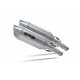 SCARICO GPR COMPATIBILE CON DUCATI MULTISTRADA 1100 2007-2009, FURORE-X INOX