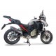 SCARICO GPR COMPATIBILE CON DUCATI MULTISTRADA V4 - S 2022-2024, FURORE EVO4 POPPY