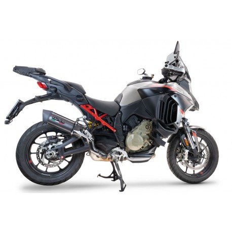 SCARICO GPR COMPATIBILE CON DUCATI MULTISTRADA V4 - S 2022-2024, FURORE EVO4 POPPY