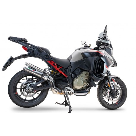 SCARICO GPR COMPATIBILE CON DUCATI MULTISTRADA V4 GRAND TOUR 2024-2025, DUAL INOX
