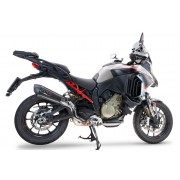 SCARICO GPR COMPATIBILE CON DUCATI MULTISTRADA V4 GRAND TOUR 2024-2025, NEW GRAND PRIX EVO POPPY