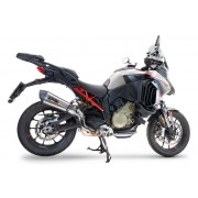 SCARICO GPR COMPATIBILE CON DUCATI MULTISTRADA V4 GRAND TOUR 2024-2025, NEW GRAND PRIX EVO TITANIUM