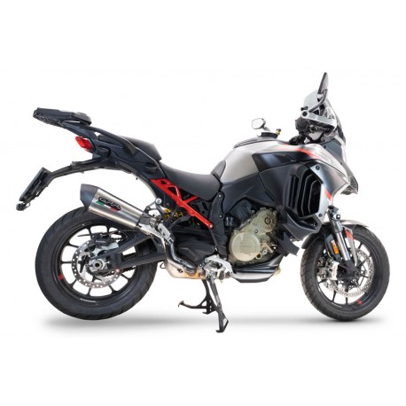SCARICO GPR COMPATIBILE CON DUCATI MULTISTRADA V4 GRAND TOUR 2024-2025, NEW GRAND PRIX EVO TITANIUM