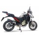 SCARICO GPR COMPATIBILE CON DUCATI MULTISTRADA V4 RALLY 2023-2024, FURORE EVO4 NERO