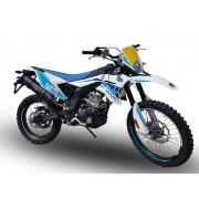 SCARICO GPR COMPATIBILE CON F.B. MONDIAL SMX 125 ENDURO 2018-2020, FURORE EVO4 NERO