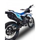 SCARICO GPR COMPATIBILE CON F.B. MONDIAL SMX 125 ENDURO 2021-2023, FURORE EVO4 NERO