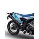 SCARICO GPR COMPATIBILE CON F.B. MONDIAL SMX 125 ENDURO 2021-2023, FURORE EVO4 NERO