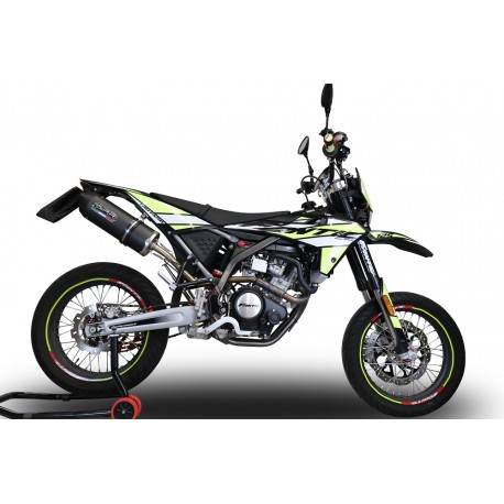 SCARICO GPR COMPATIBILE CON FANTIC MOTOR 125 M PERFORMANCE 2019-2020, FURORE POPPY