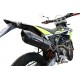 SCARICO GPR COMPATIBILE CON FANTIC MOTOR XEF 125 2021-2024, FURORE EVO4 NERO