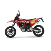 SCARICO GPR COMPATIBILE CON GAS GAS SM 700 2023-2024, ALBUS EVO4