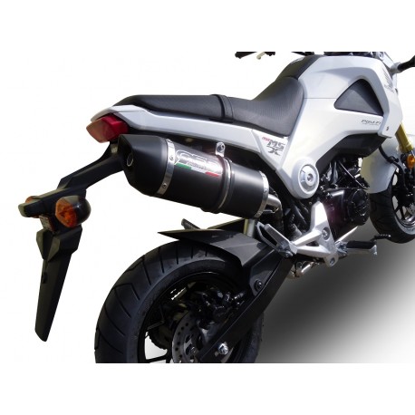 SCARICO GPR COMPATIBILE CON HONDA MSX - GROM 125 2018-2020, FURORE NERO
