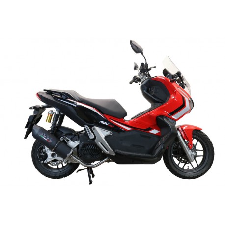 SCARICO GPR COMPATIBILE CON HONDA X-ADV 150 2020-2023, FURORE NERO