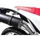 SCARICO GPR COMPATIBILE CON HONDA CRF 250 M 2013-2016, FURORE NERO