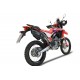 SCARICO GPR COMPATIBILE CON HONDA CRF 300 L - RALLY 2021-2025, FURORE EVO4 NERO