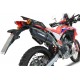 SCARICO GPR COMPATIBILE CON HONDA CRF 300 L - RALLY 2021-2025, FURORE EVO4 NERO