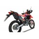 SCARICO GPR COMPATIBILE CON HONDA CRF 300 L - RALLY 2021-2025, FURORE EVO4 POPPY