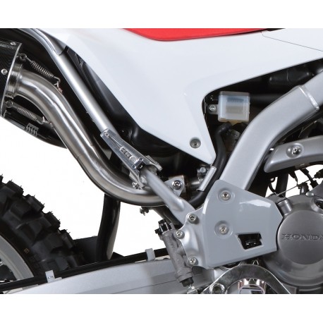 SCARICO GPR COMPATIBILE CON HONDA CRF 300 L - RALLY 2021-2025, SATINOX