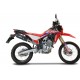 SCARICO GPR COMPATIBILE CON HONDA CRF 300 L - RALLY 2021-2025, FURORE NERO