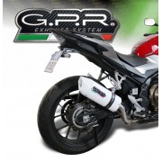 SCARICO GPR COMPATIBILE CON HONDA CB 400 X 2013-2015, ALBUS CERAMIC