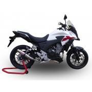 SCARICO GPR COMPATIBILE CON HONDA CB 400 X 2013-2015, DEEPTONE INOX