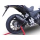 SCARICO GPR COMPATIBILE CON HONDA CB 400 X 2016-2018, FURORE EVO4 NERO