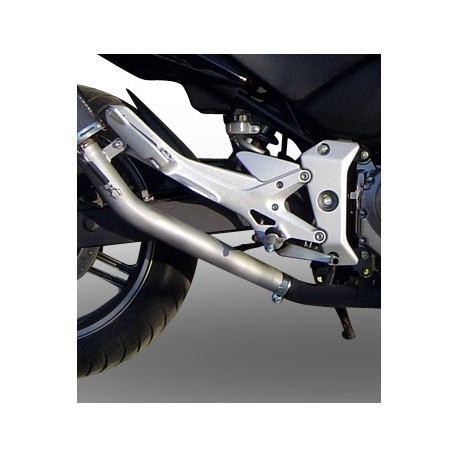 SCARICO GPR COMPATIBILE CON HONDA CBF 500 2004-2007, FURORE POPPY