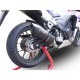 SCARICO GPR COMPATIBILE CON HONDA CBR 500 R 2019-2021, FURORE NERO