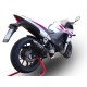 SCARICO GPR COMPATIBILE CON HONDA CBR 500 R 2022-2023, FURORE NERO