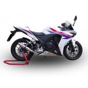 SCARICO GPR COMPATIBILE CON HONDA CBR 500 R 2024-2025, DEEPTONE INOX