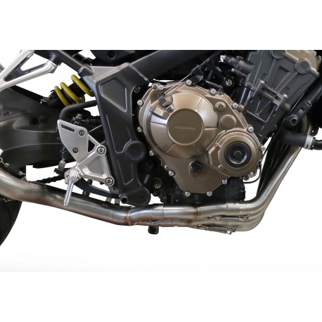 SCARICO GPR COMPATIBILE CON HONDA CB 650 R 2019-2020, M3 POPPY 