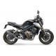 SCARICO GPR COMPATIBILE CON HONDA CBR 650 F 2017-2018, FURORE NERO