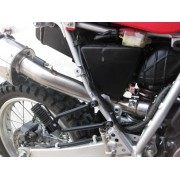 SCARICO GPR COMPATIBILE CON HONDA XR 650 L 1993-2025, SATINOX 